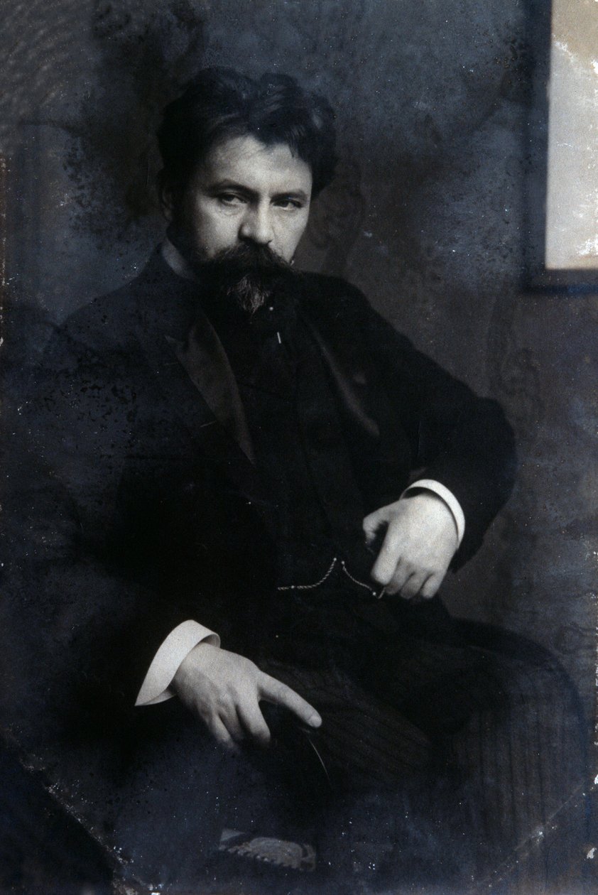 Arthur Nikischin muotokuva (m/w kuva) tekijältä Unknown photographer