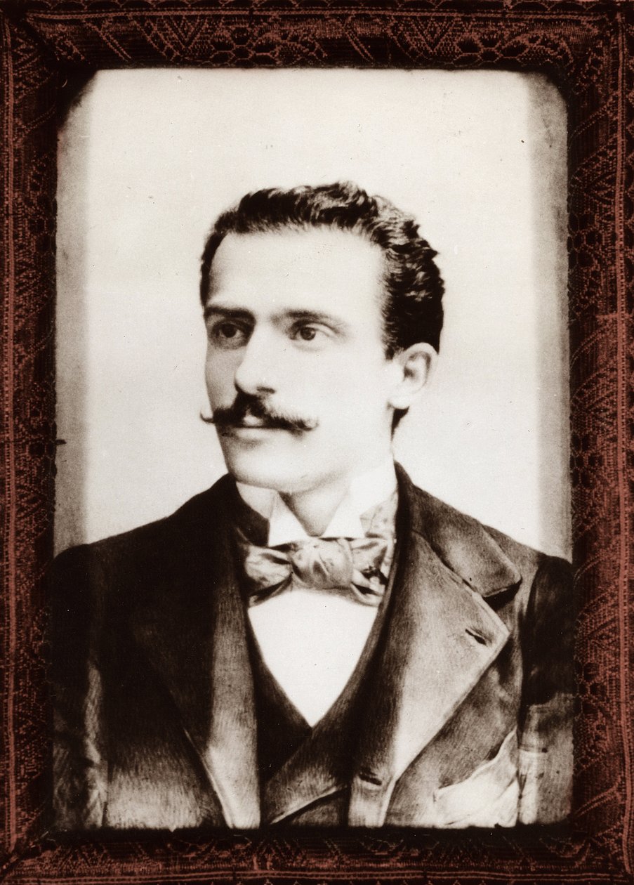 Arturo Toscaninin (1867-1957) muotokuva vuonna 1896 - tekijältä Unknown photographer