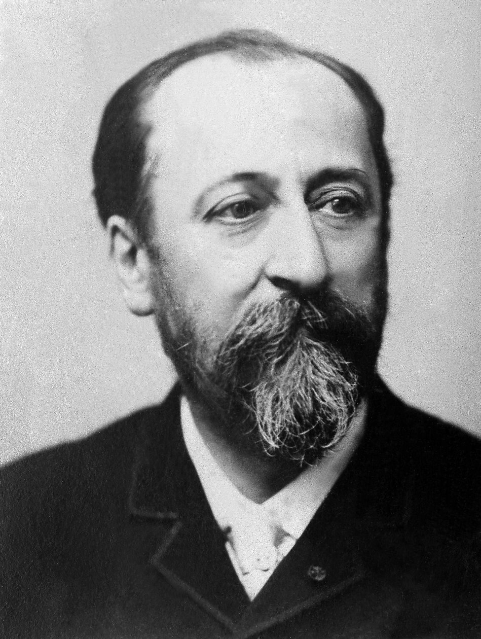 Camille Saint-Saensin muotokuva (Saint Saens tekijältä Unknown photographer