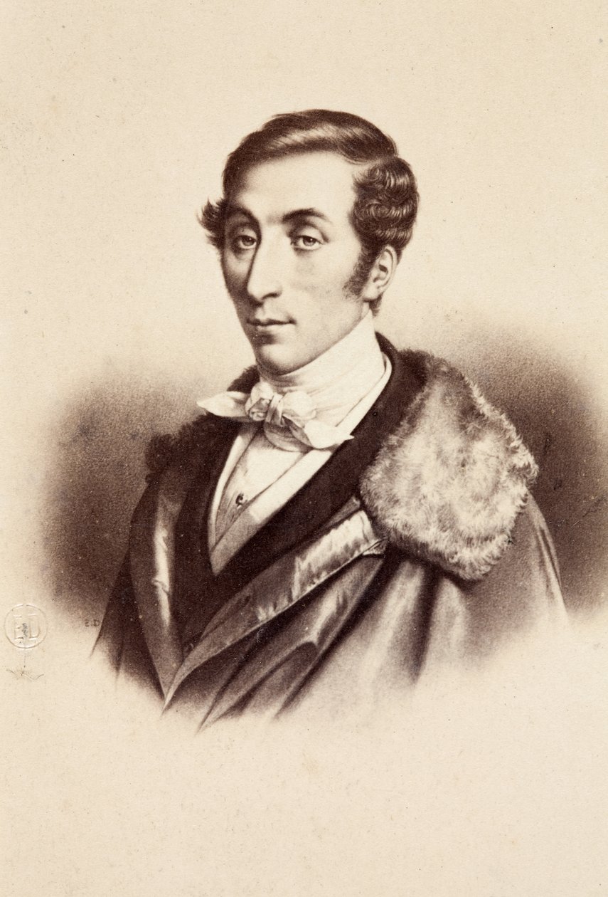 Carl Maria von Weberin muotokuva, noin 1860-luku (painettu) tekijältä Unknown photographer