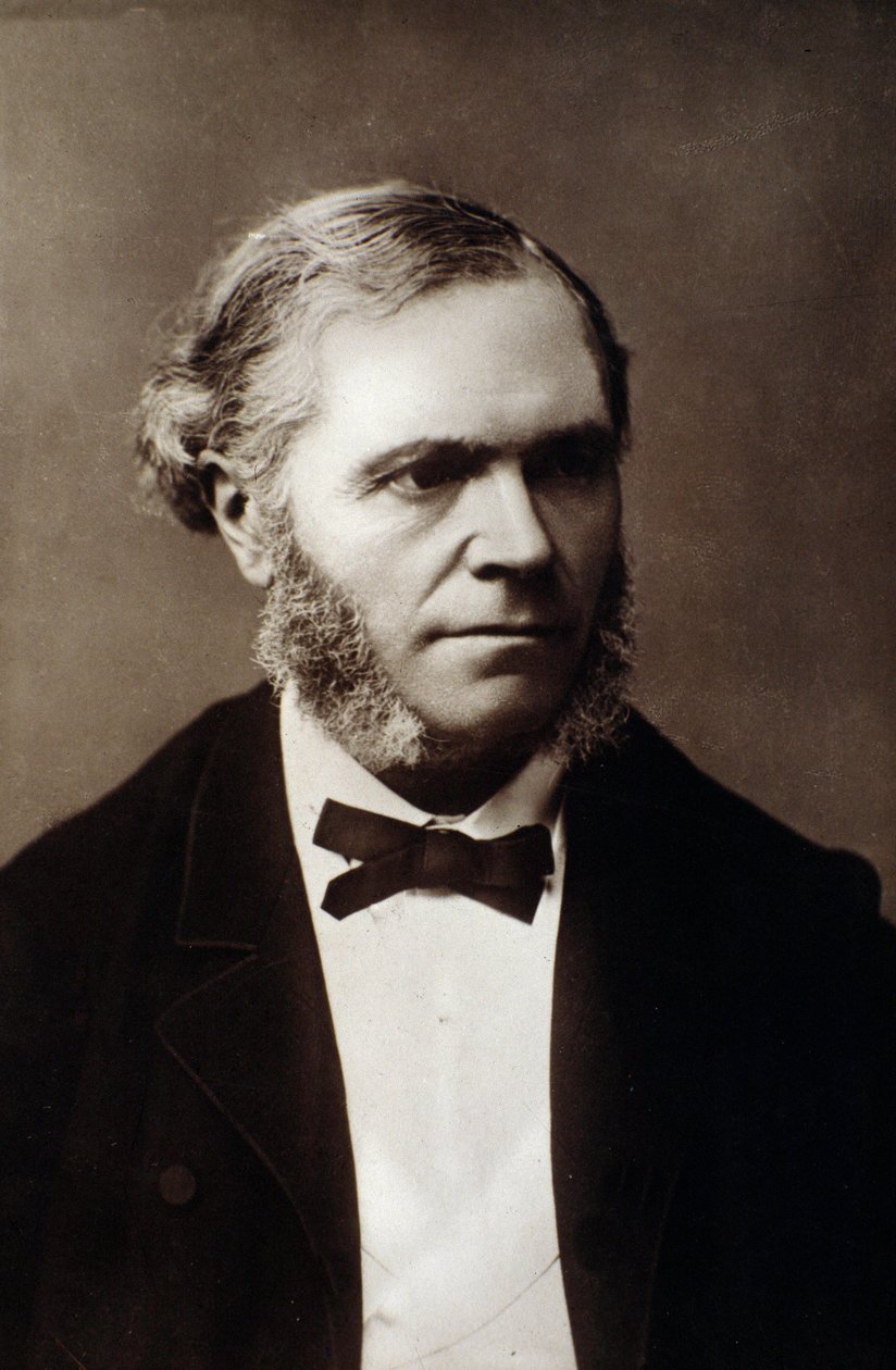 Cesar Franckin (1822-1890) muotokuva englantilaisesta säveltäjästä Valokuva. 1800-luvulla. Bologna, civico museo musico tekijältä Unknown photographer