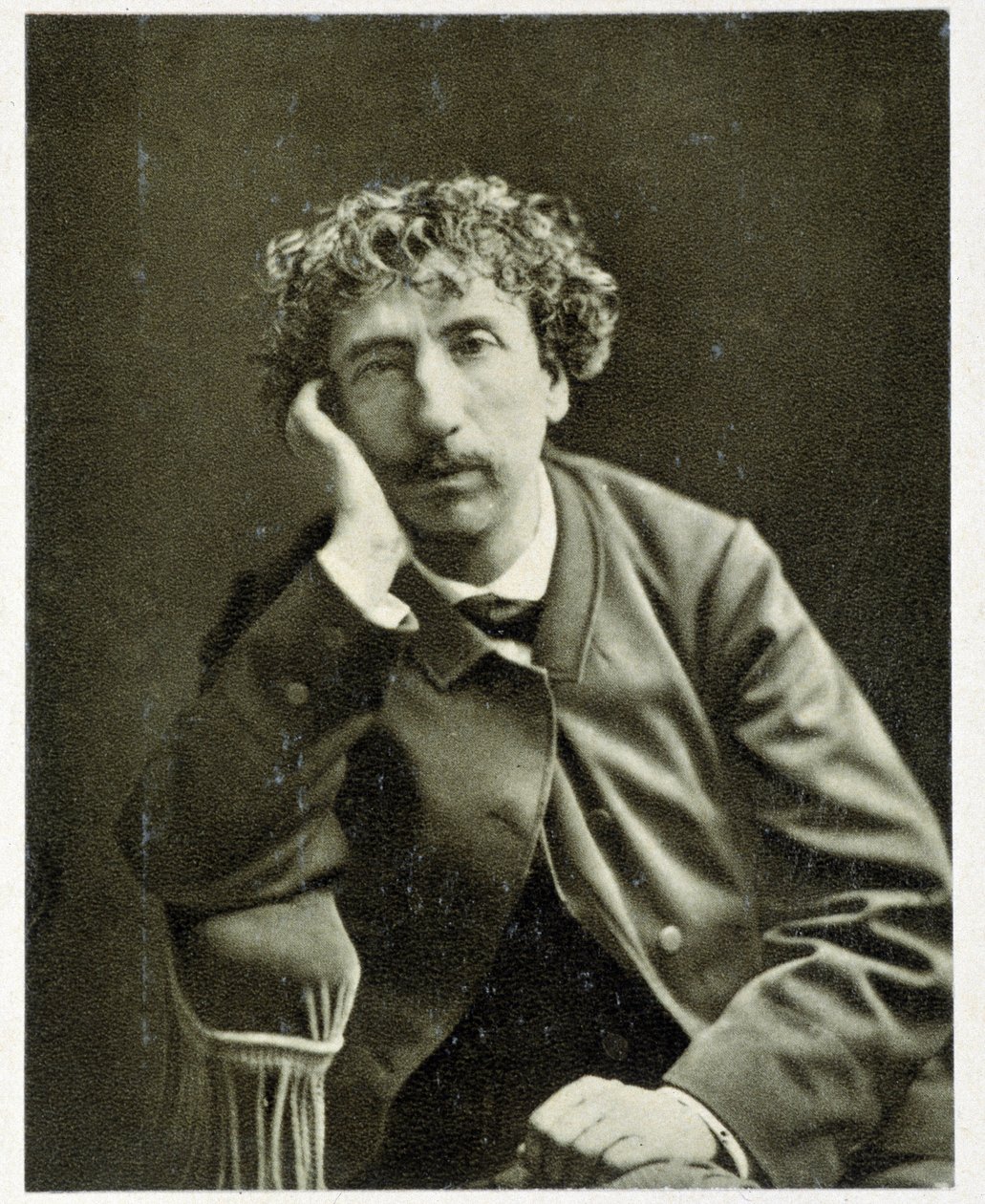 Charles Garnierin (1825 - 1898) muotokuva vuonna 1882 tekijältä Unknown photographer