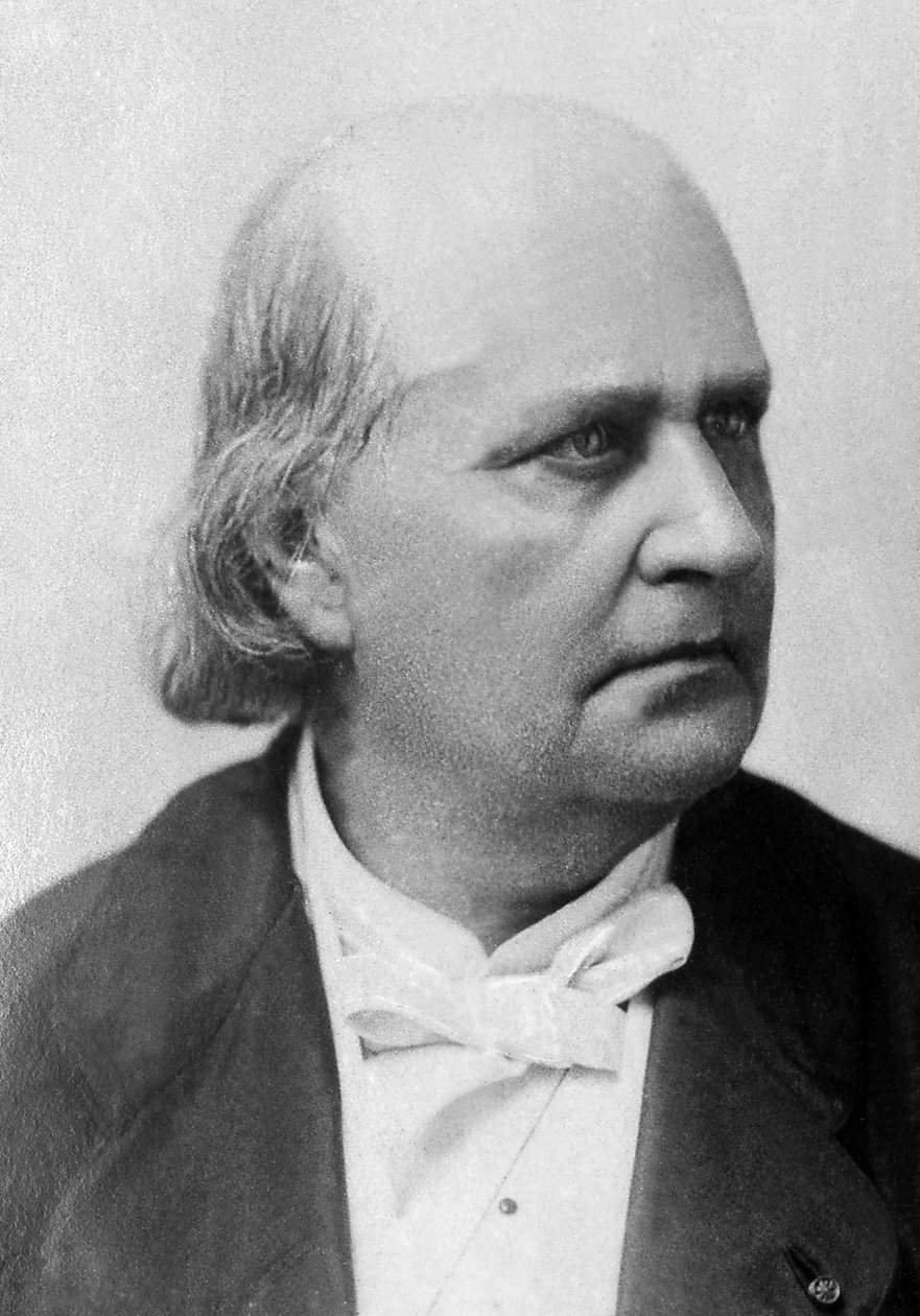 Muotokuva ranskalaisesta näytelmäkirjailijasta Charles Marie Leconte de Lisle (de l
