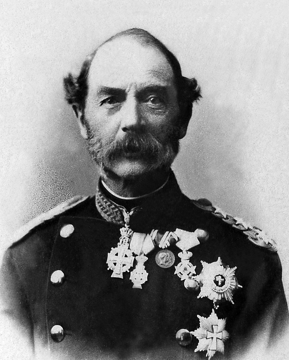 Tanskan kuninkaan (1818-1906) Christian IX:n muotokuva. tekijältä Unknown photographer