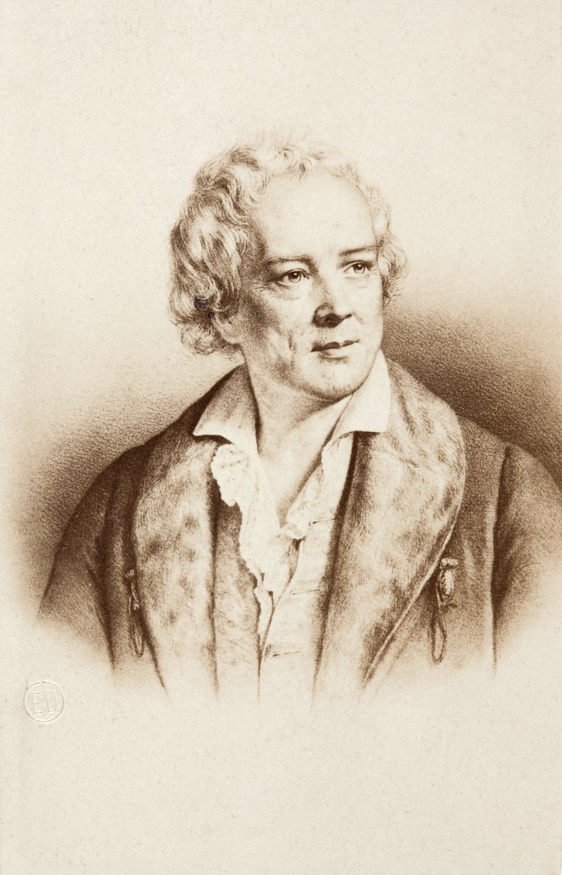 Christoph Willibald Gluckin muotokuva tekijältä Unknown photographer