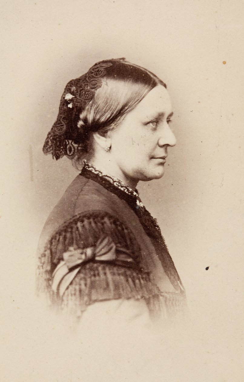 Clara Schumannin muotokuva tekijältä Unknown photographer