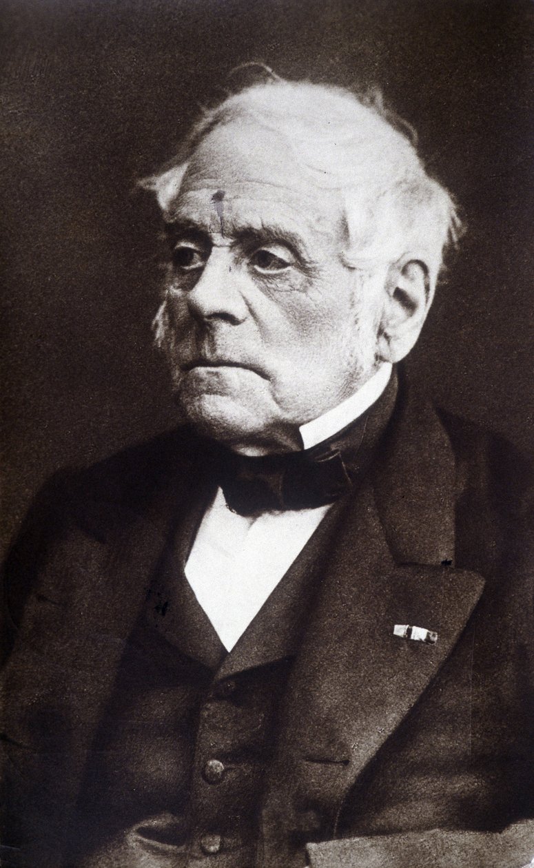 Muotokuva Daniel François Esprit Auberista (1782-1871), ranskalaisesta säveltäjästä. tekijältä Unknown photographer