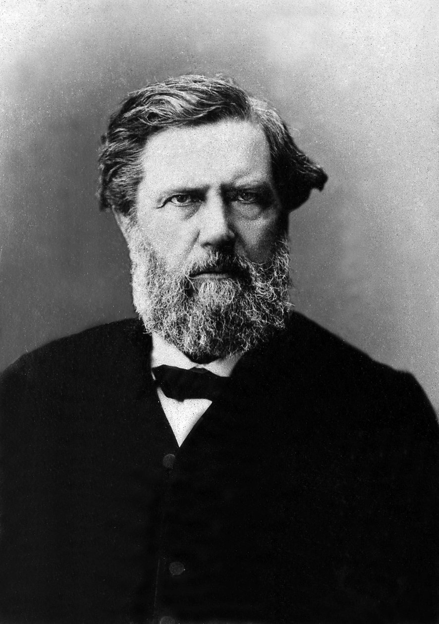 Edme Felix Alfred Vulpianin (1826-1887), ranskalaisen lääkärin, fysiologin muotokuva. tekijältä Unknown photographer