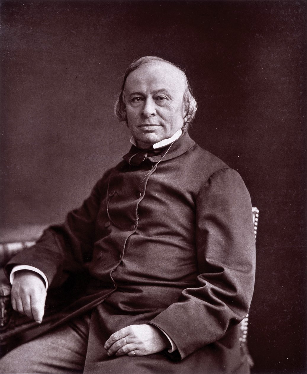 Edouard René Lefebvre de Laboulaye (1811-1883), ranskalaisen lakimiehen ja poliitikon muotokuva. tekijältä Unknown photographer