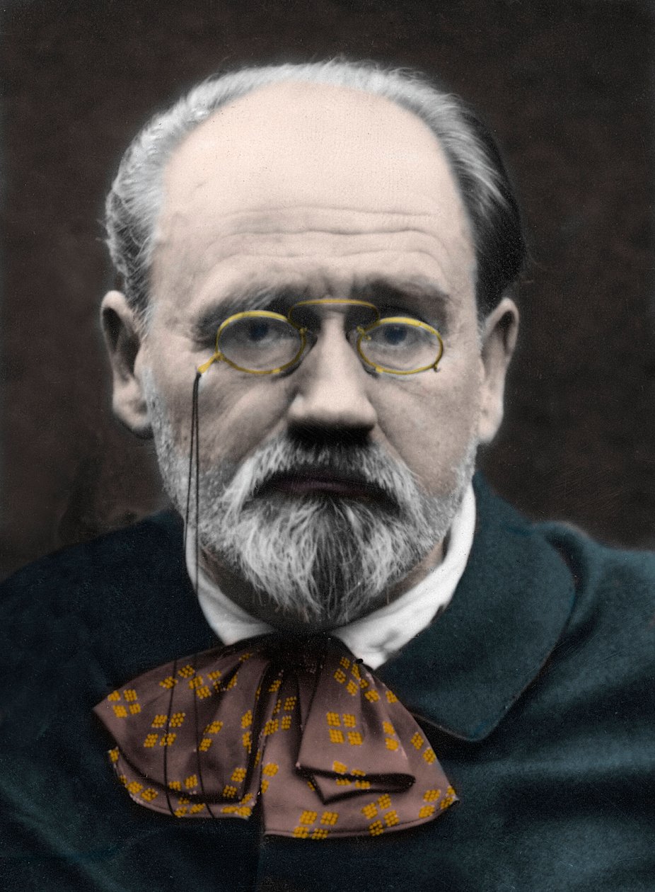 Emile Zolan muotokuva 1890-luvulta. tekijältä Unknown photographer