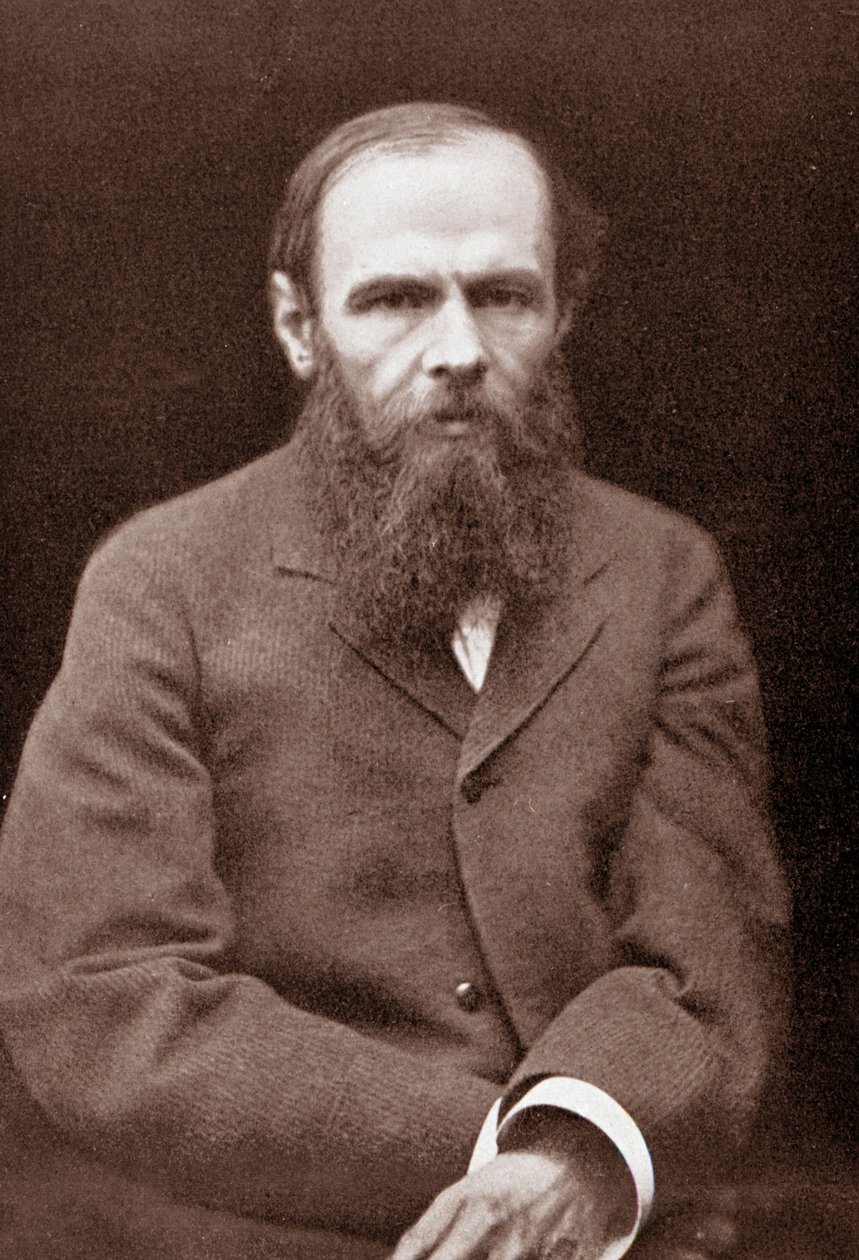 Fjodor Dostojevskin (1821 - 1881) muotokuva. tekijältä Unknown photographer