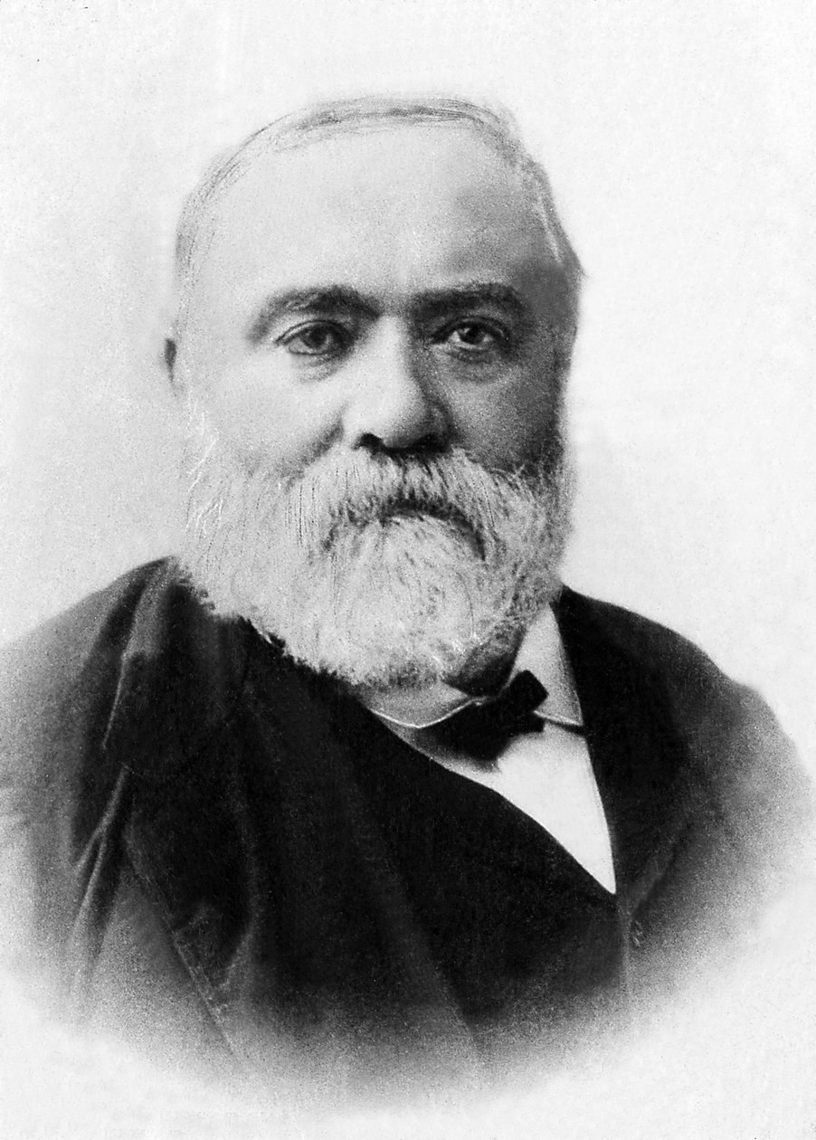 Ranskalaisen toimittajan Francisque Sarceyn (1827-1899) muotokuva. tekijältä Unknown photographer