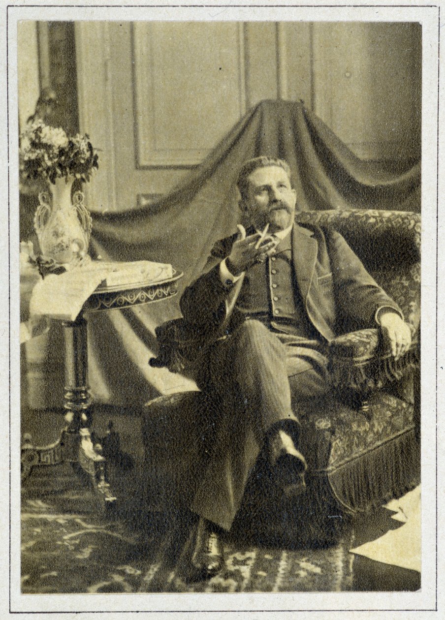 Kenraali Georges Boulangerin (1837 - 1891) muotokuva. tekijältä Unknown photographer