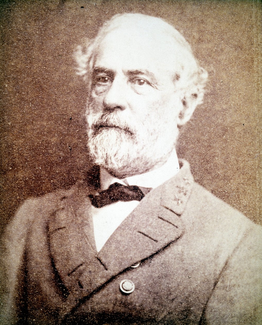 Muotokuva kenraali Leestä (1807 - 1870), joka osallistui sisällissotaan komentamalla Northern Virginia Tearia. tekijältä Unknown photographer
