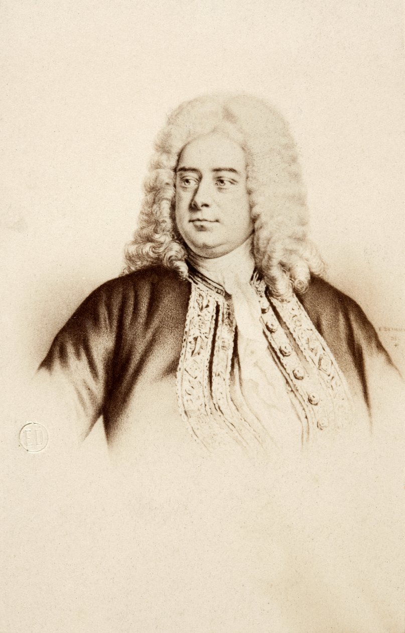 George Frideric Händelin muotokuva tekijältä Unknown photographer