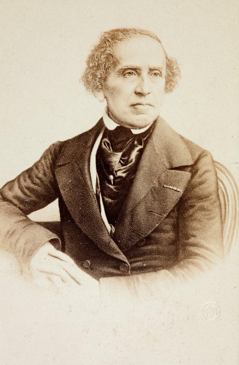 Giacomo Meyerbeerin muotokuva tekijältä Unknown photographer