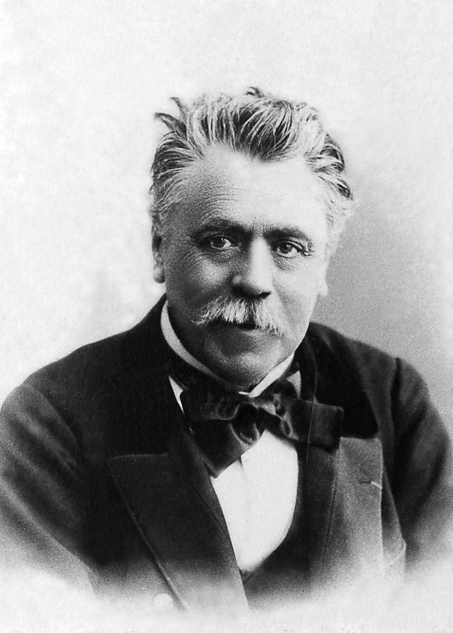 Ranskalaisen kirjailijan Henri Francois Becquen (1837-1899) muotokuva. tekijältä Unknown photographer