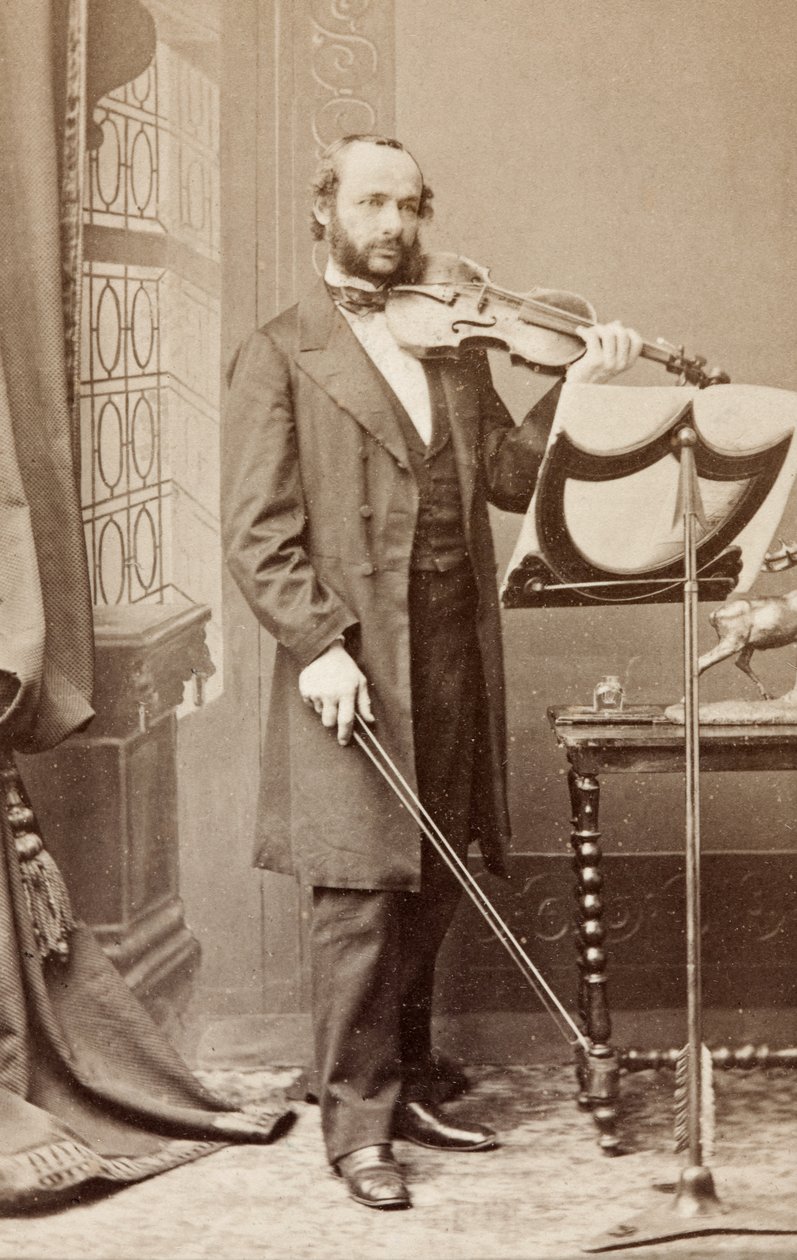 Henri Vieuxtempsin muotokuva tekijältä Unknown photographer