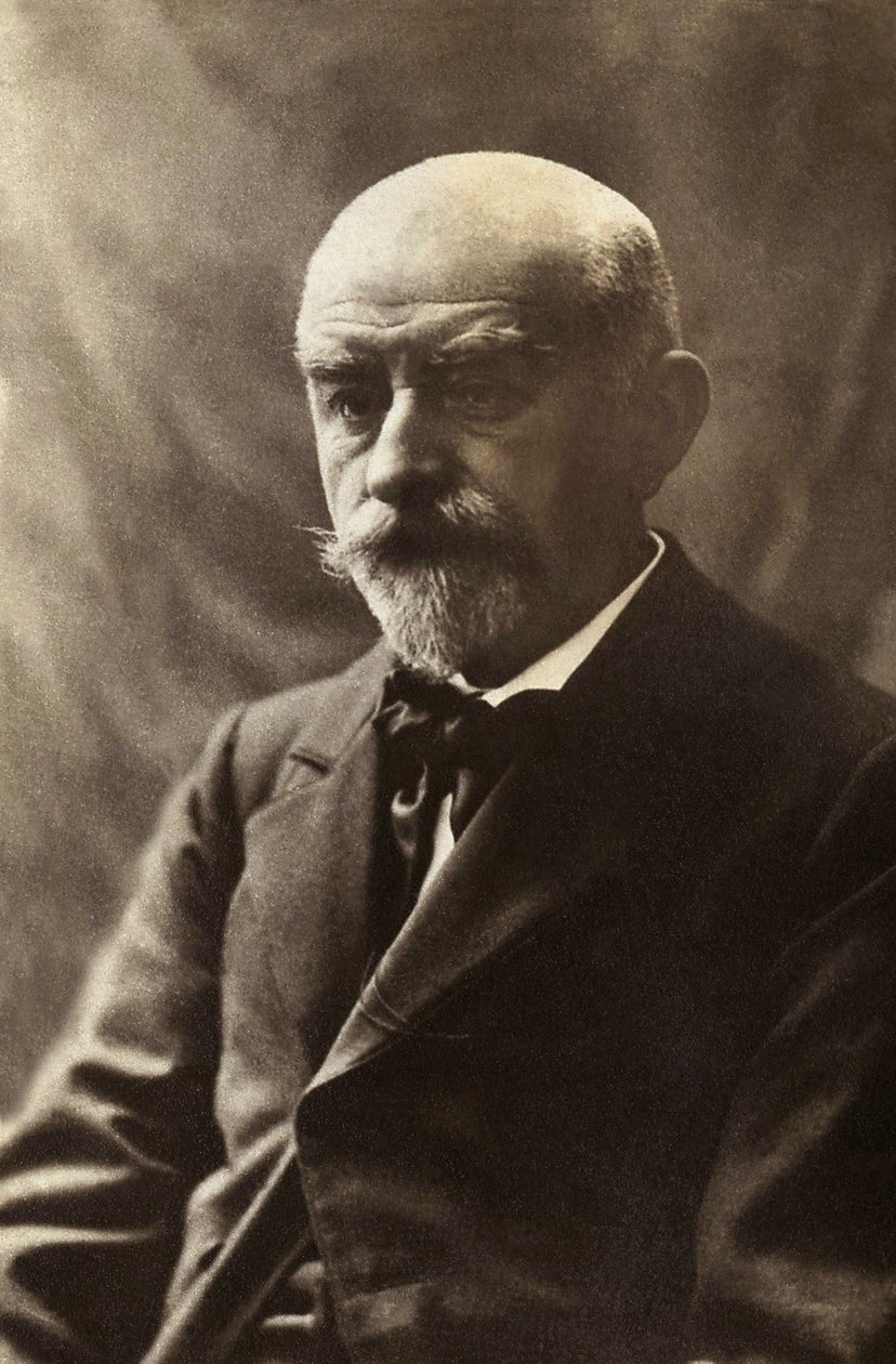 Muotokuva Joris Karl Huysmansista (1848-1907), kirjailija ja kirjallisuuskriitikko. Valokuvaus, 1800-luvun loppu. tekijältä Unknown photographer
