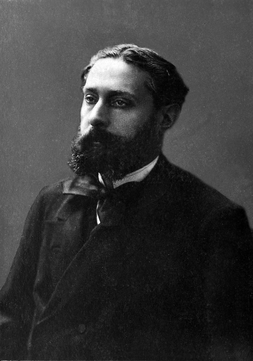 Kuubalaista alkuperää olevan ranskalaisen runoilijan Heredian (1842-1905) muotokuva Jose Mariasta (Jose-Maria). tekijältä Unknown photographer