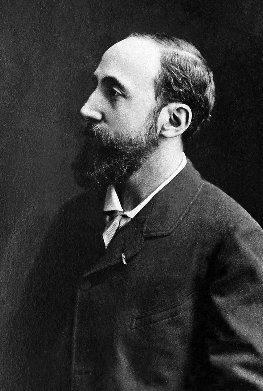 Ranskalaisen kirjailijan Jules Claretien (1840-1888) muotokuva. tekijältä Unknown photographer