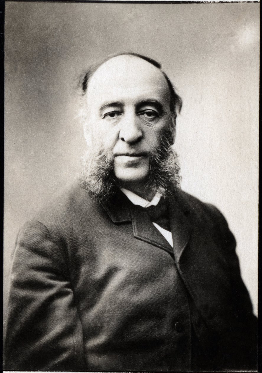 Ranskan valtiomiehen Jules Ferryn (1832-1893) muotokuva. tekijältä Unknown photographer