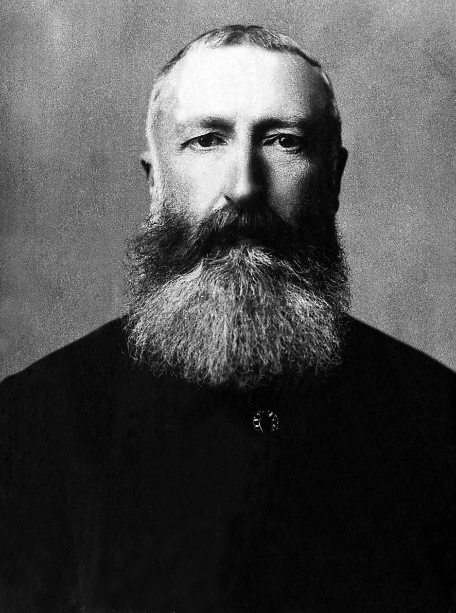 Muotokuva Belgian Leopold II:sta (1835-1909), belgialaisten kuningas 1865-1909. tekijältä Unknown photographer