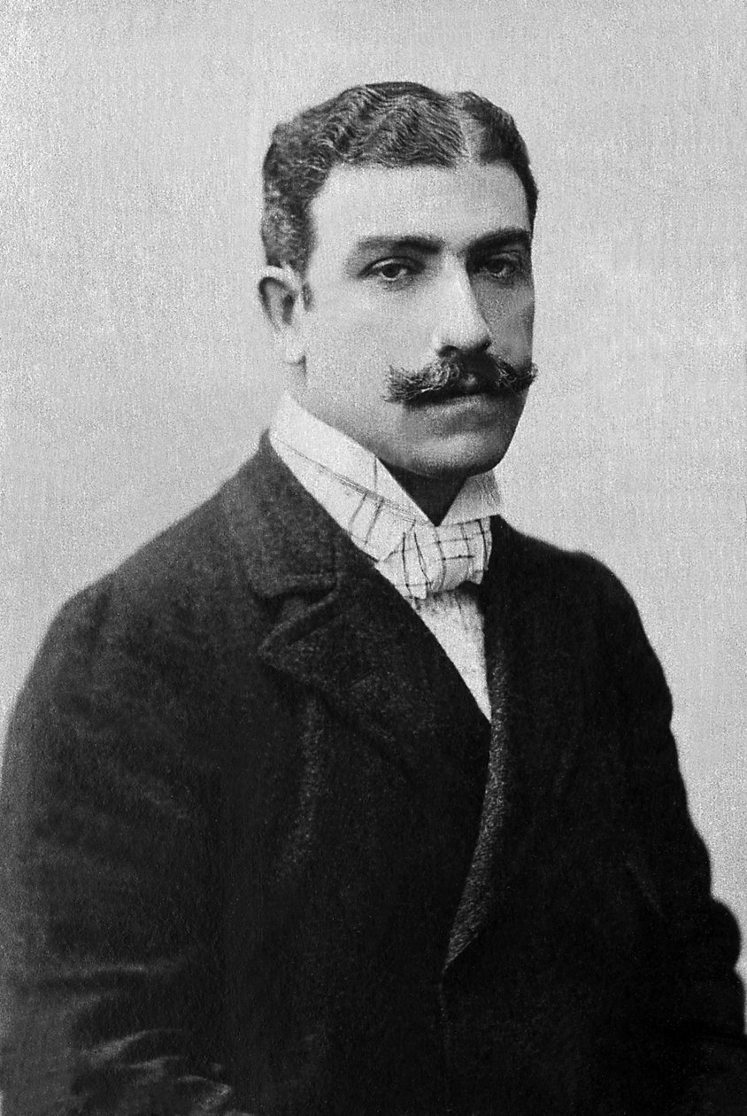Lucien Germain Guitryn (1860-1925), ranskalaisen näyttelijän muotokuva. tekijältä Unknown photographer