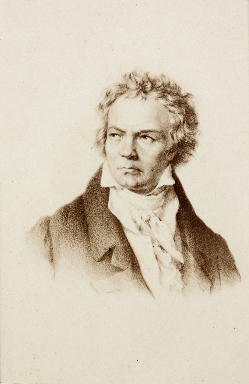 Ludwig van Beethovenin muotokuva tekijältä Unknown photographer