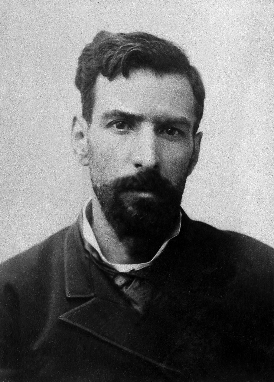 Muotokuva Pierre Savorgnan de Brazzasta (1852-1905), italialaista alkuperää, ranskalainen tutkimusmatkailija Päiväntasaajan Afrikassa. tekijältä Unknown photographer