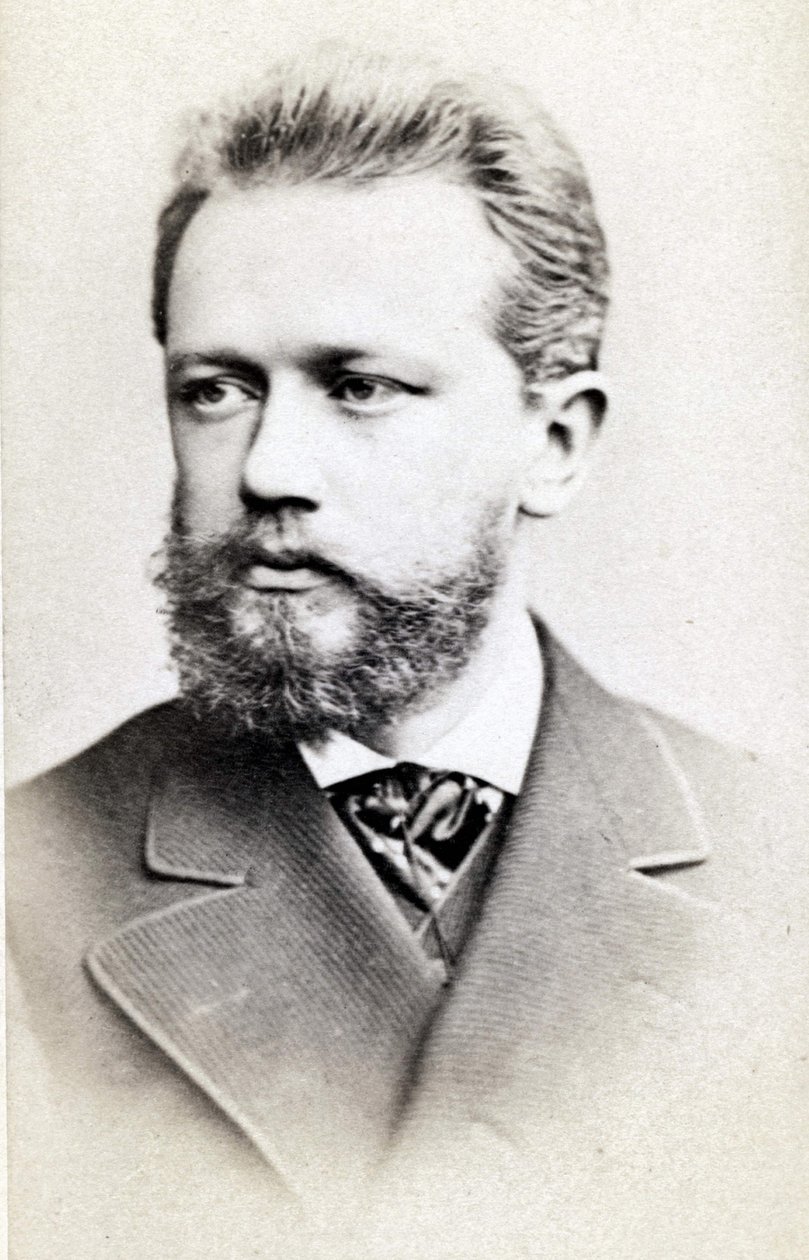 Muotokuva Piotrista tai Petr Iljitš Tšaikovskista (tai Tšaikovskista tekijältä Unknown photographer