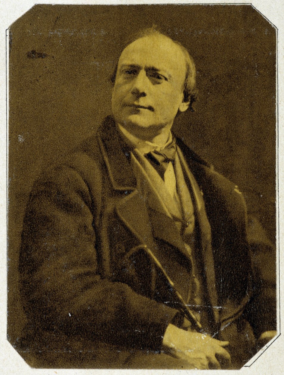 Theodore de Banvillen muotokuva vuonna 1873, ranskalainen runoilija (1823 - 1891) tekijältä Unknown photographer