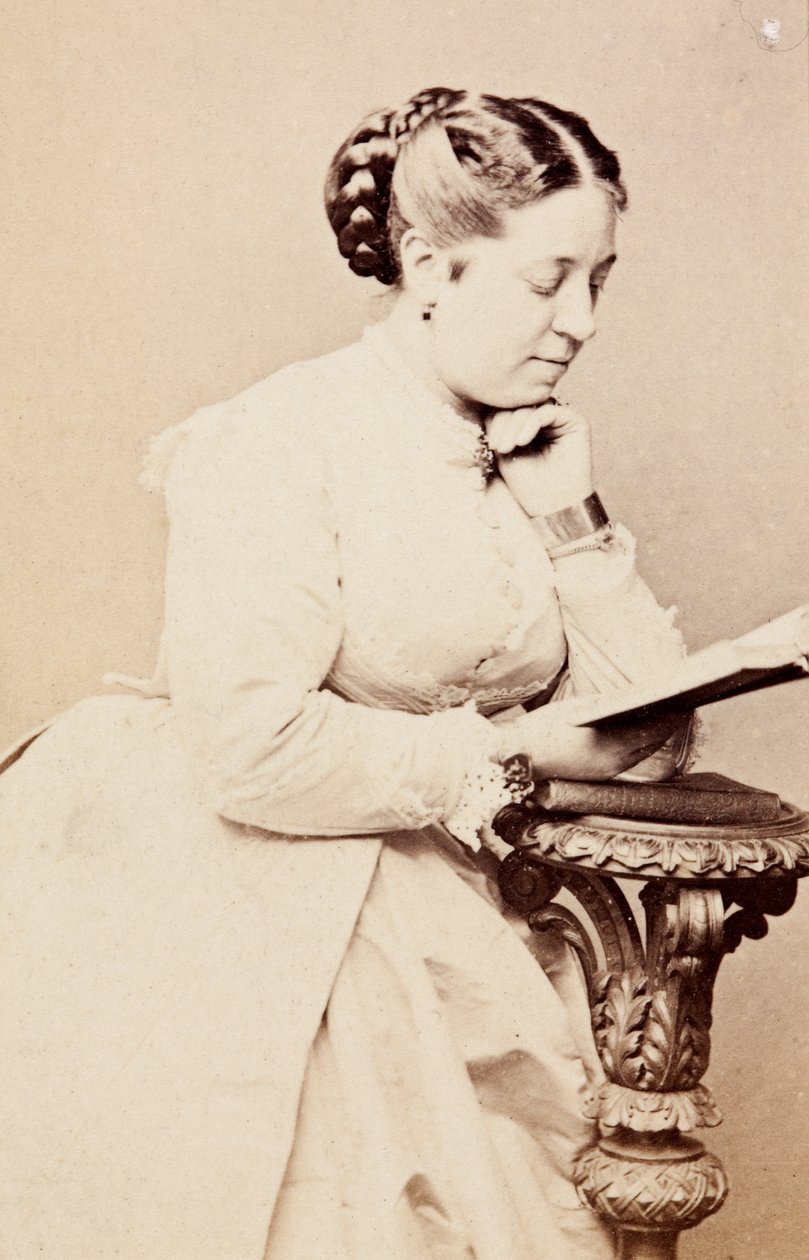 Muotokuva Therese Tietjensistä, n. 1860-luku (mv/w kuva) tekijältä Unknown photographer