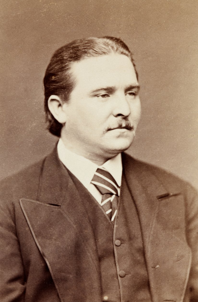 Vernon Rigbyn muotokuva, n. 1860-luku (m/w kuva) tekijältä Unknown photographer