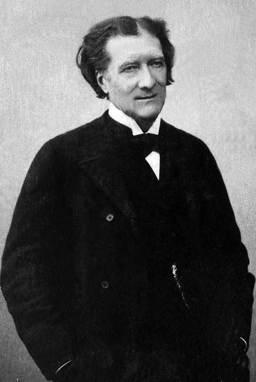 Ranskalaisen näytelmäkirjailijan Victorien Sardoun (1831-1908) muotokuva. tekijältä Unknown photographer