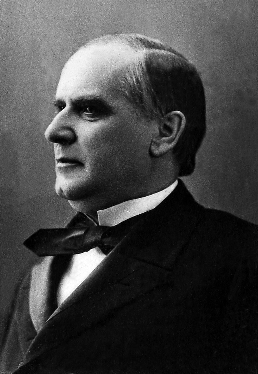 Amerikkalaisen poliitikon William McKinleyn (1843-1901) muotokuva. tekijältä Unknown photographer