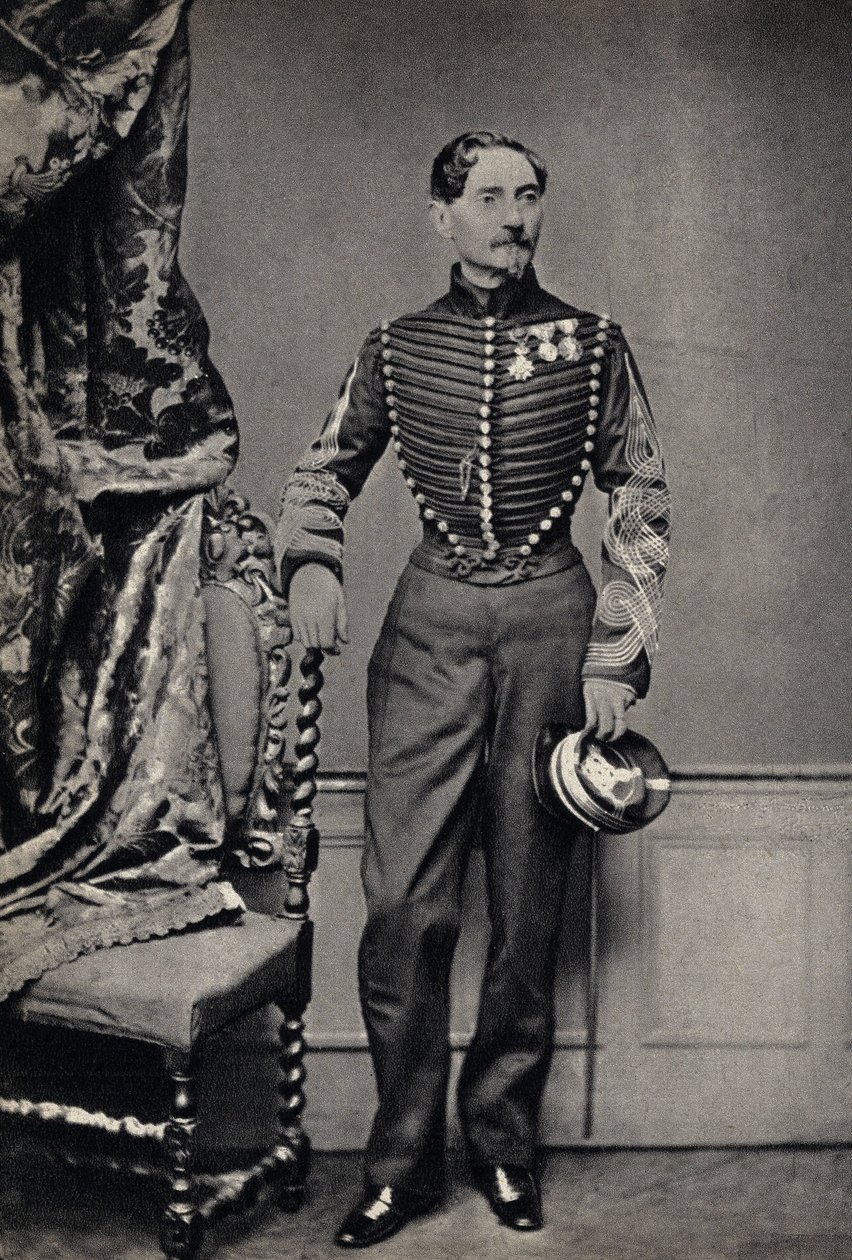 Ranskan armeijan komentajan muotokuva. Valokuvaus, 1800-luvun loppu, Pariisi. Coll. Selva. tekijältä Unknown photographer