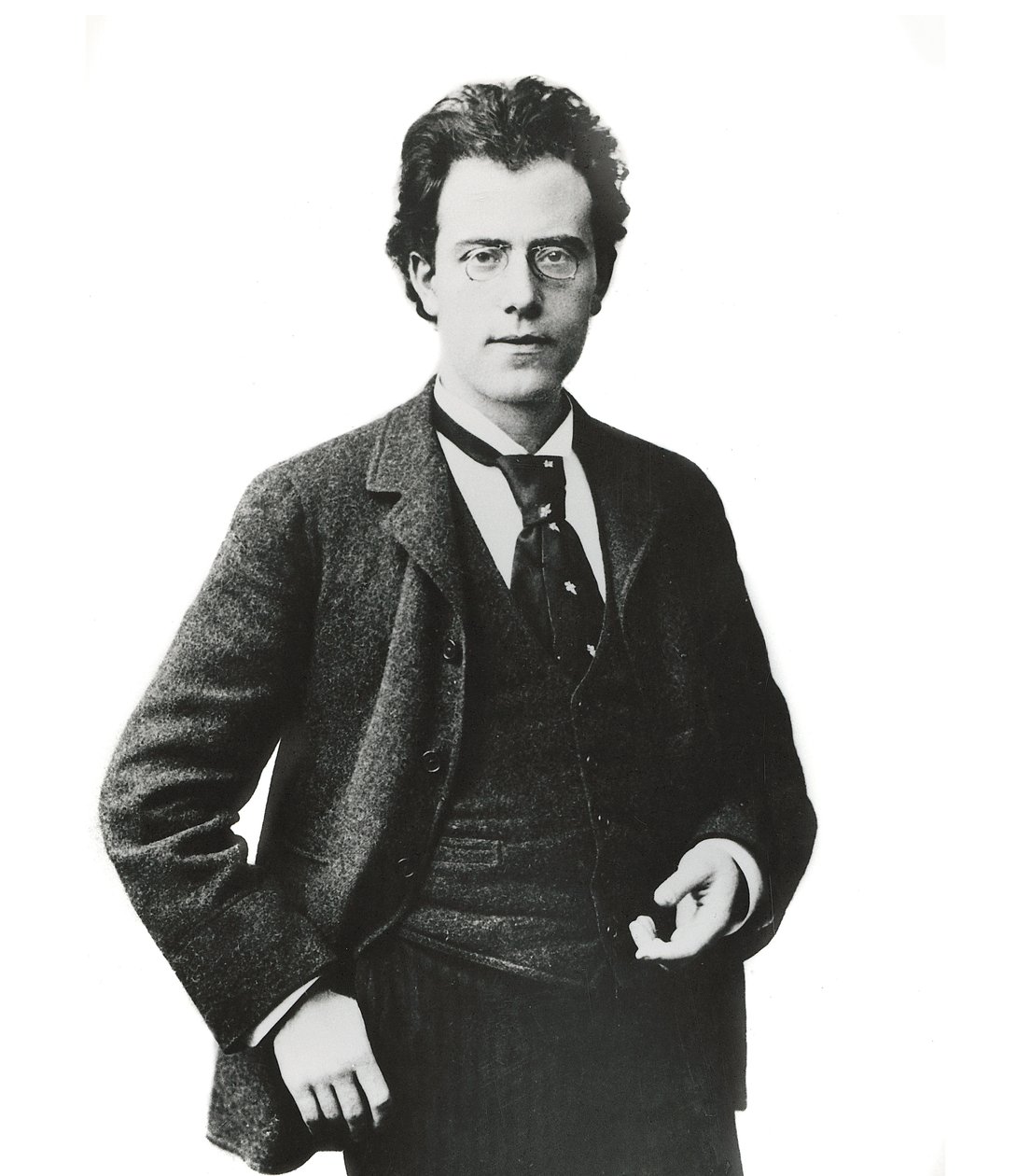 Itävaltalaisen säveltäjän ja kapellimestari Gustav Mahlerin muotokuva - tekijältä Unknown photographer