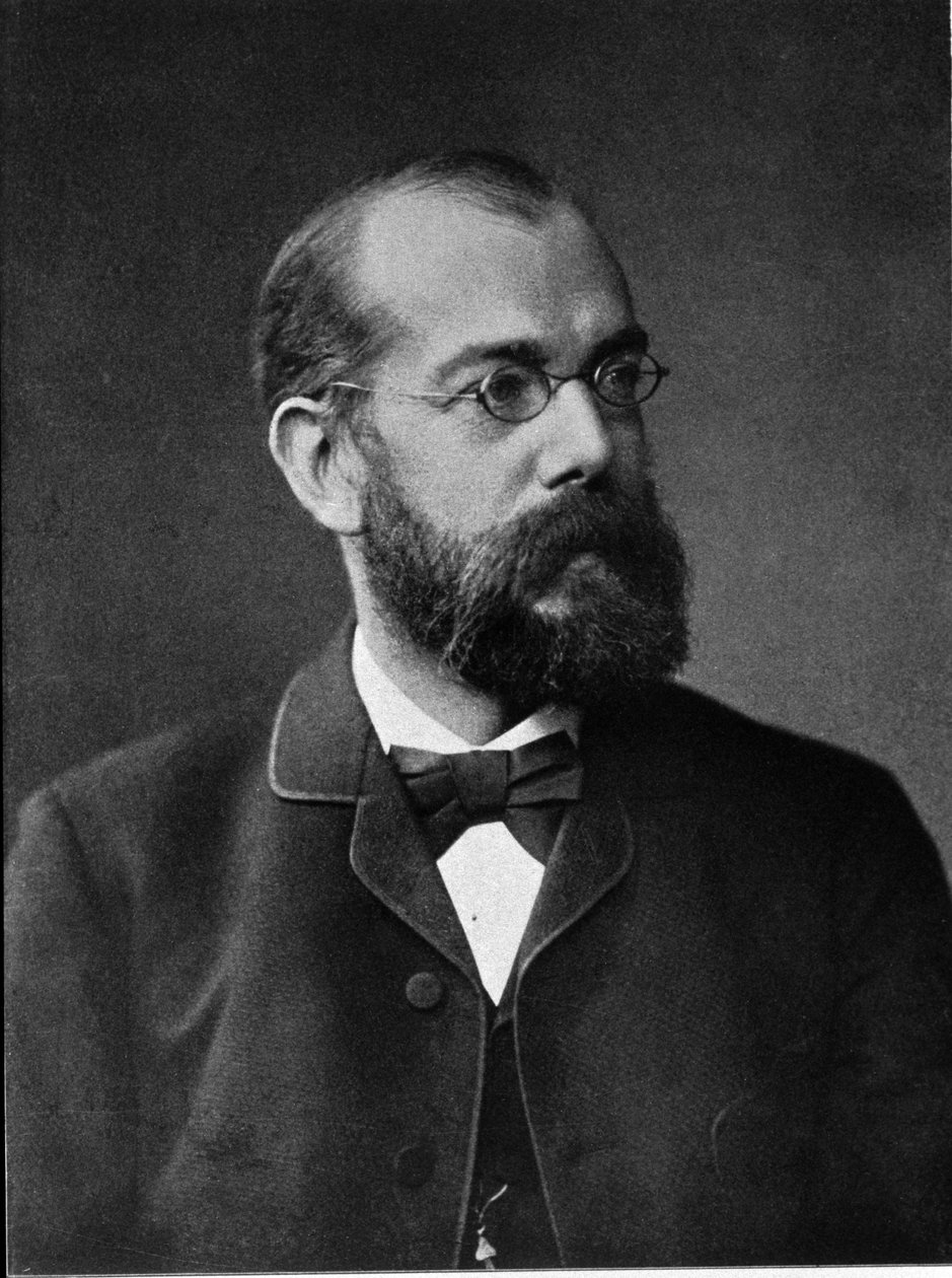 Muotokuva saksalaisesta lääkäristä Robert Kochista (1843-1910). tekijältä Unknown photographer