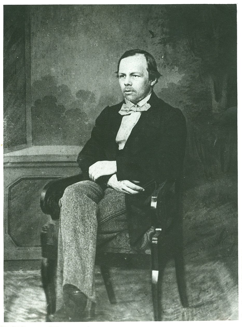 Muotokuva kirjailijasta Fjodor Mihailovitš Dostojevski (1821-1881), Nimetön tekijältä Unknown photographer