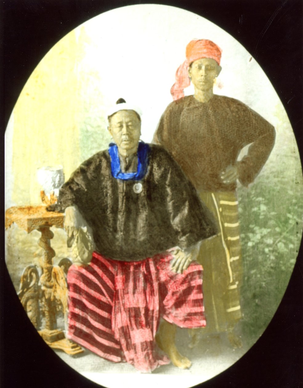 Burman pääministeri Kinwun Mingyi U Kaung, noin 1890-luku (kuva) tekijältä Unknown photographer