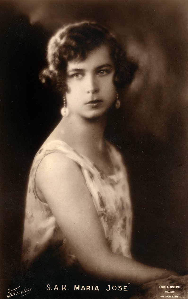 Prinsessa Maria Jose (1906-2001) tekijältä Unknown photographer