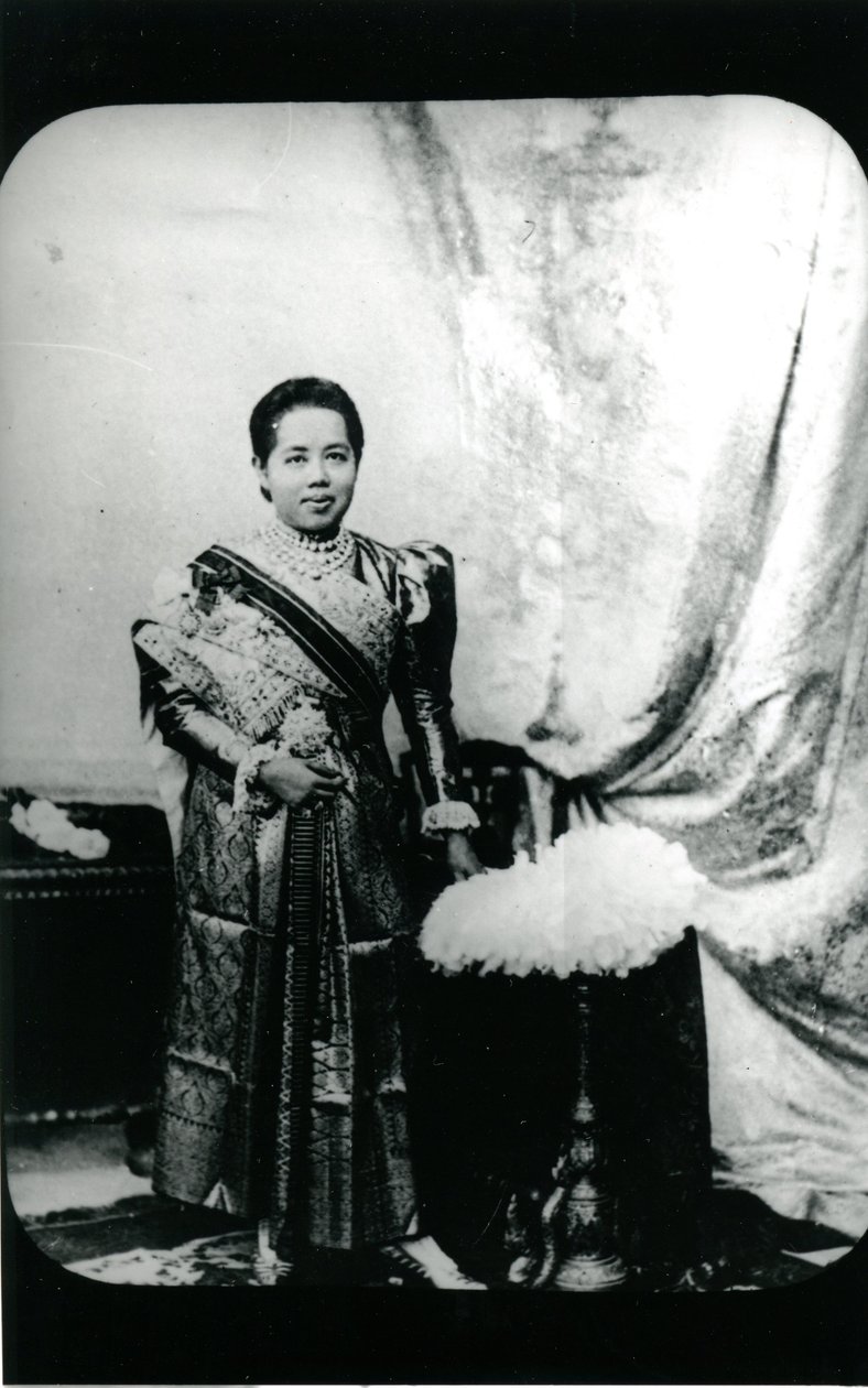Kuningatar Saovabha Phongsri, n. 1880 (m/v kuva) tekijältä Unknown photographer