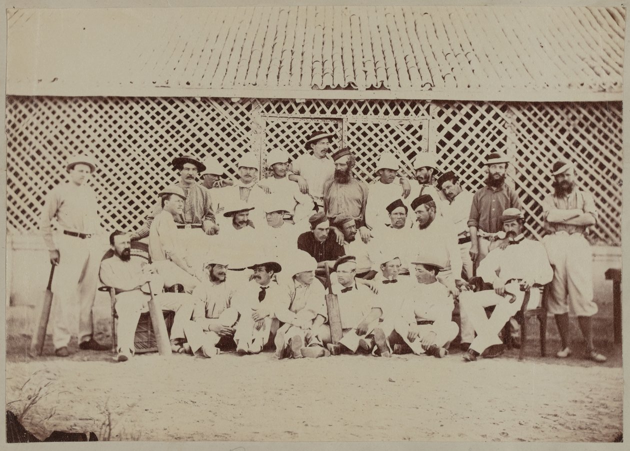 Royal Artillery Cricket Teams, Intia tekijältä Unknown photographer