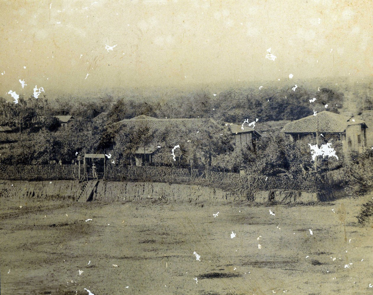 Saigon Post Building v. 1863. tekijältä Unknown photographer