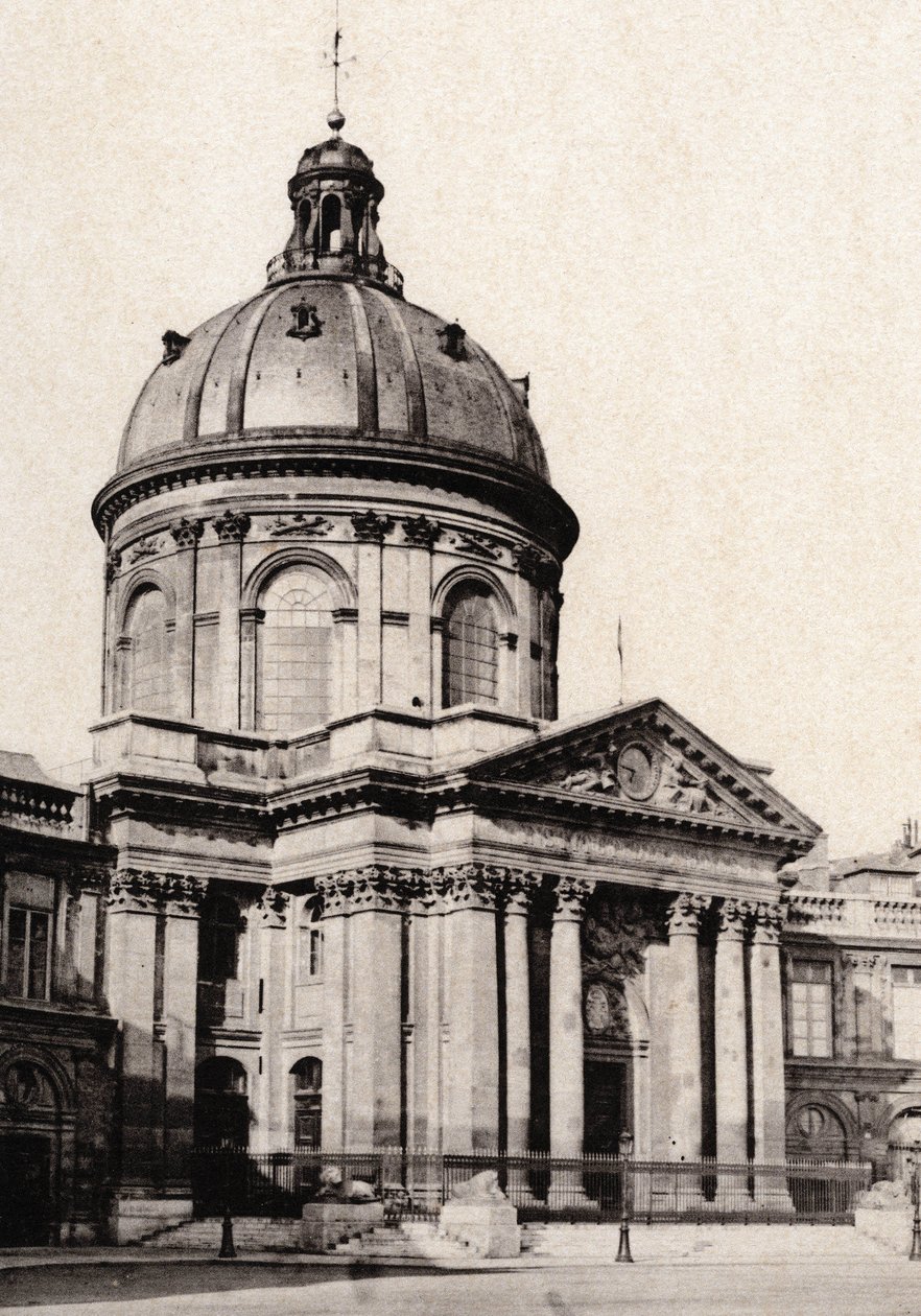 Institut de France (1662-1688) (neljän kansakunnan korkeakoulu) tekijältä Unknown photographer
