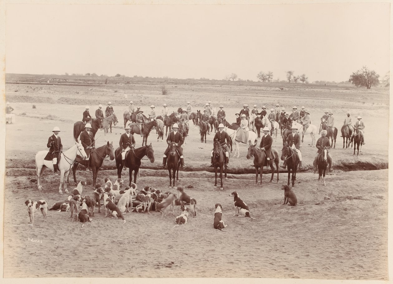 Peshawar Vale Hunt, 1896 tekijältä Unknown photographer