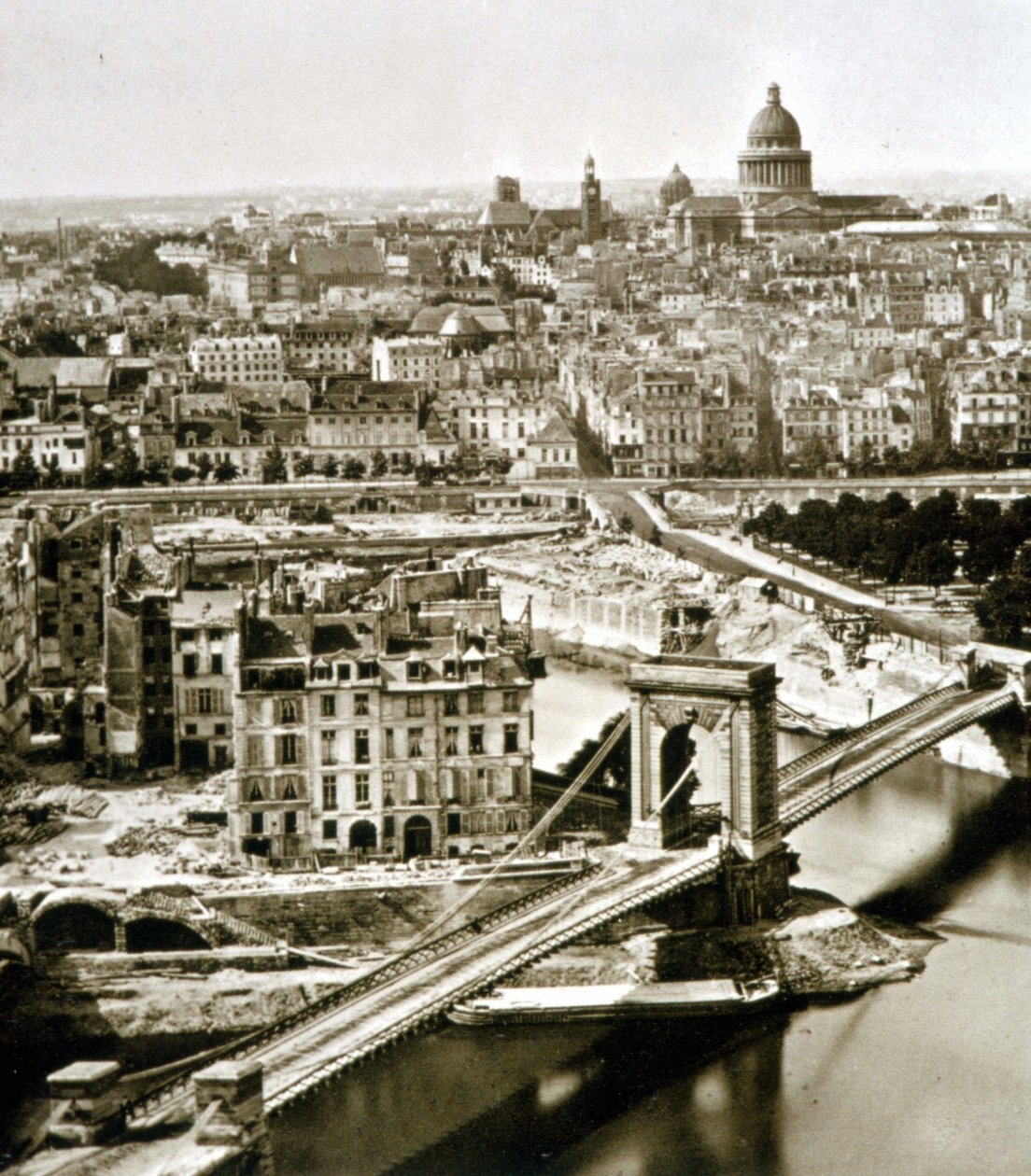 Pariisin suuret teokset: Rue du Bellayn lävistys tekijältä Unknown photographer