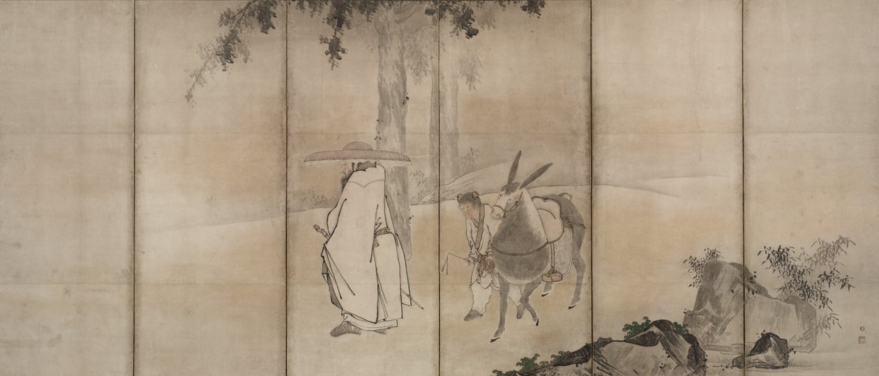 Sushi Ancestorin suunnitelmaluonnos Pan Wang Ban Roadilla, Air Rly 1600s. tekijältä Unkoku Tōgan