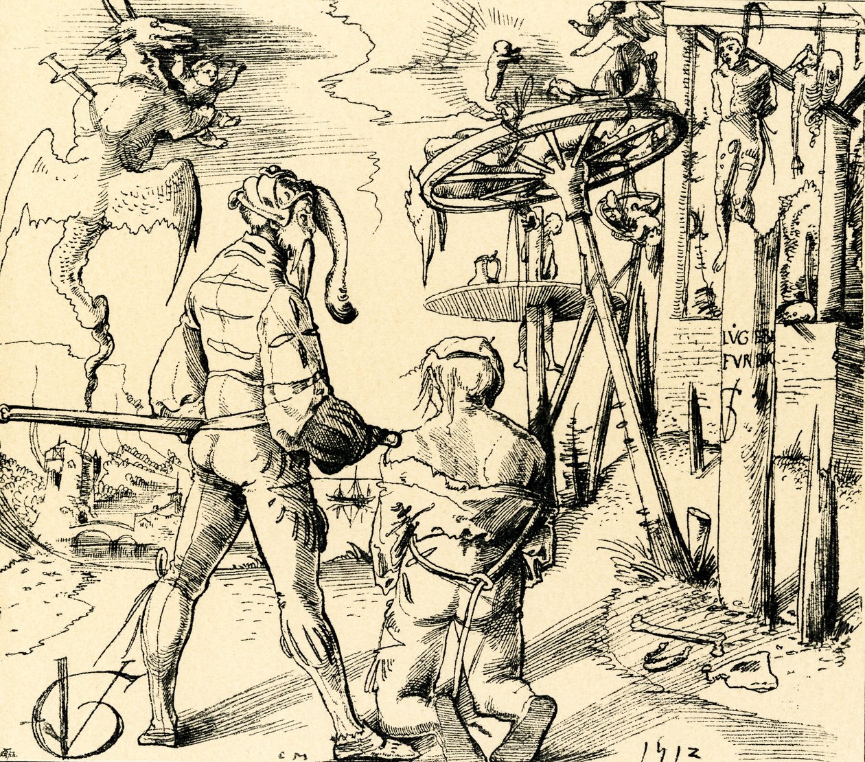 Korkein oikeus tekijältä Urs (1485-1528) Graf